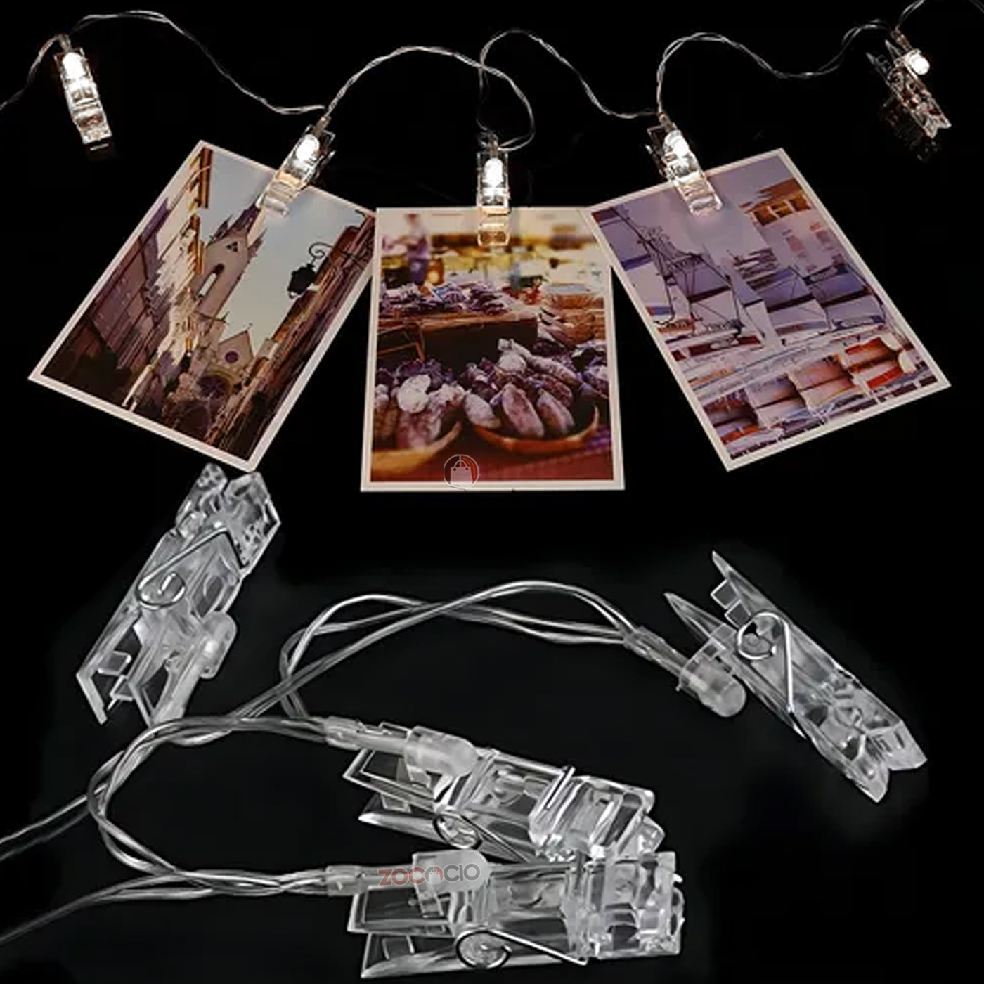 Miniatura 7 de Cadena De Luces Led Con Pinzas Para Foto